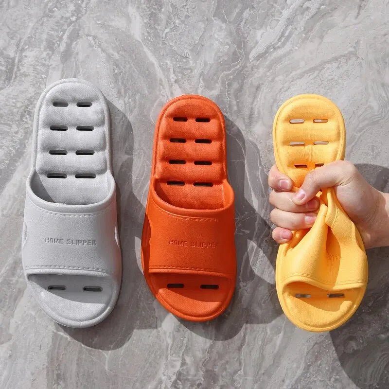 Lightweight EVA camp shower slides available in assorted colors