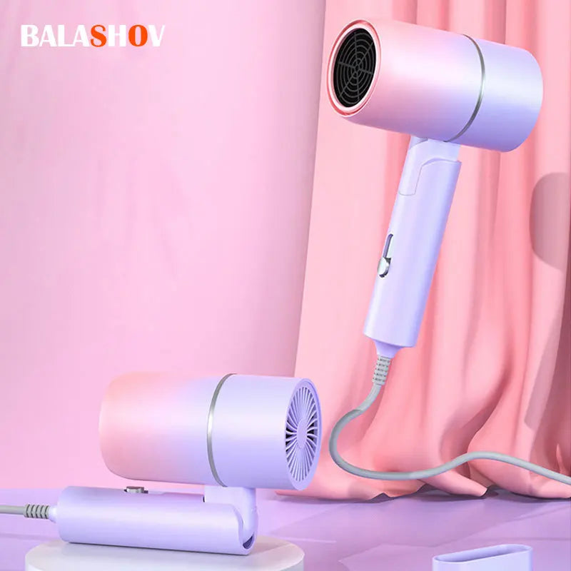 Travel Folding Hair Dryer – Compact & Lightweight for Camp & Travel