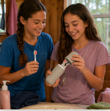 Keep Your Toothbrush Clean Anywhere — Travel-Ready Holder