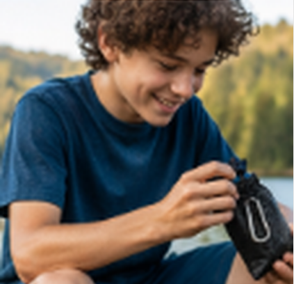 Camp Travel Soap Holder – Waterproof & Leak-Proof Case